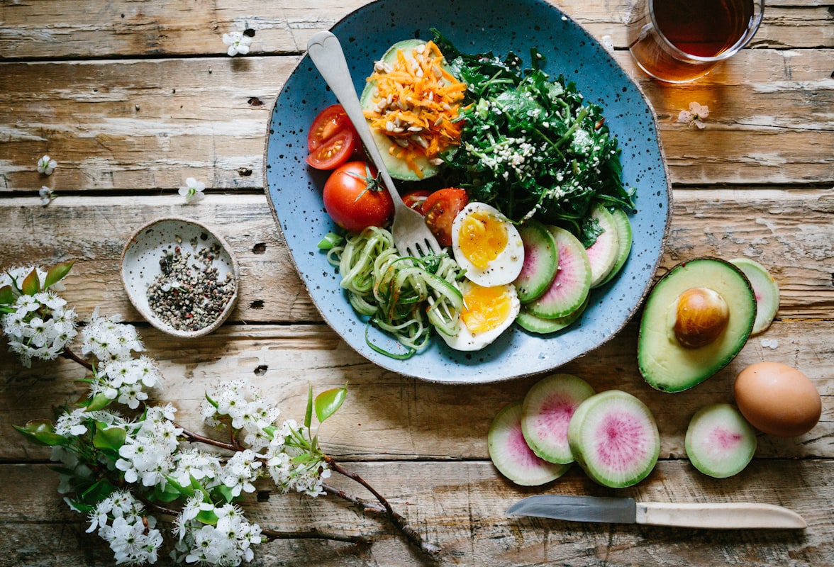Gesundes Trinken und Ernährung